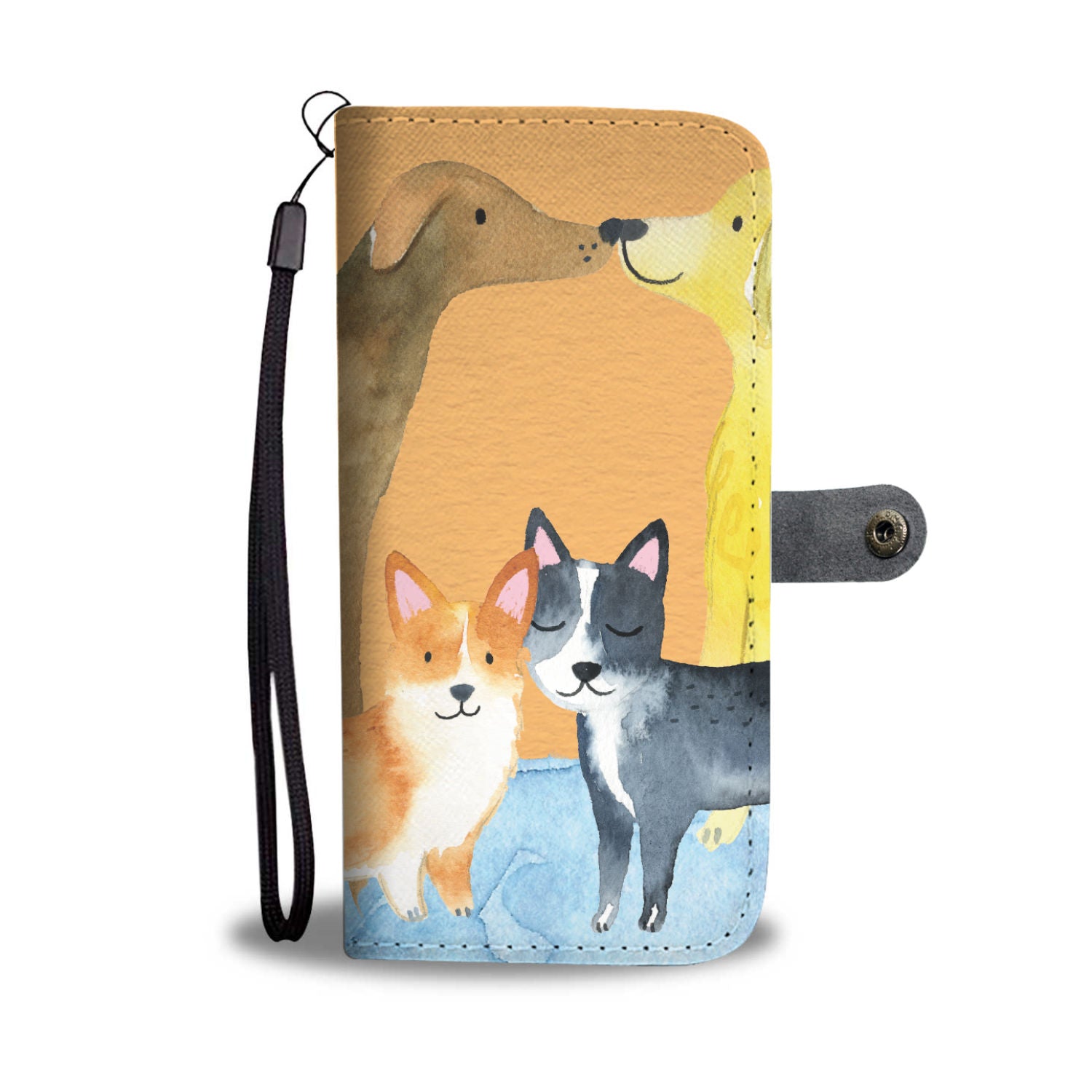 Corgi & Friends Phone Case Wallet