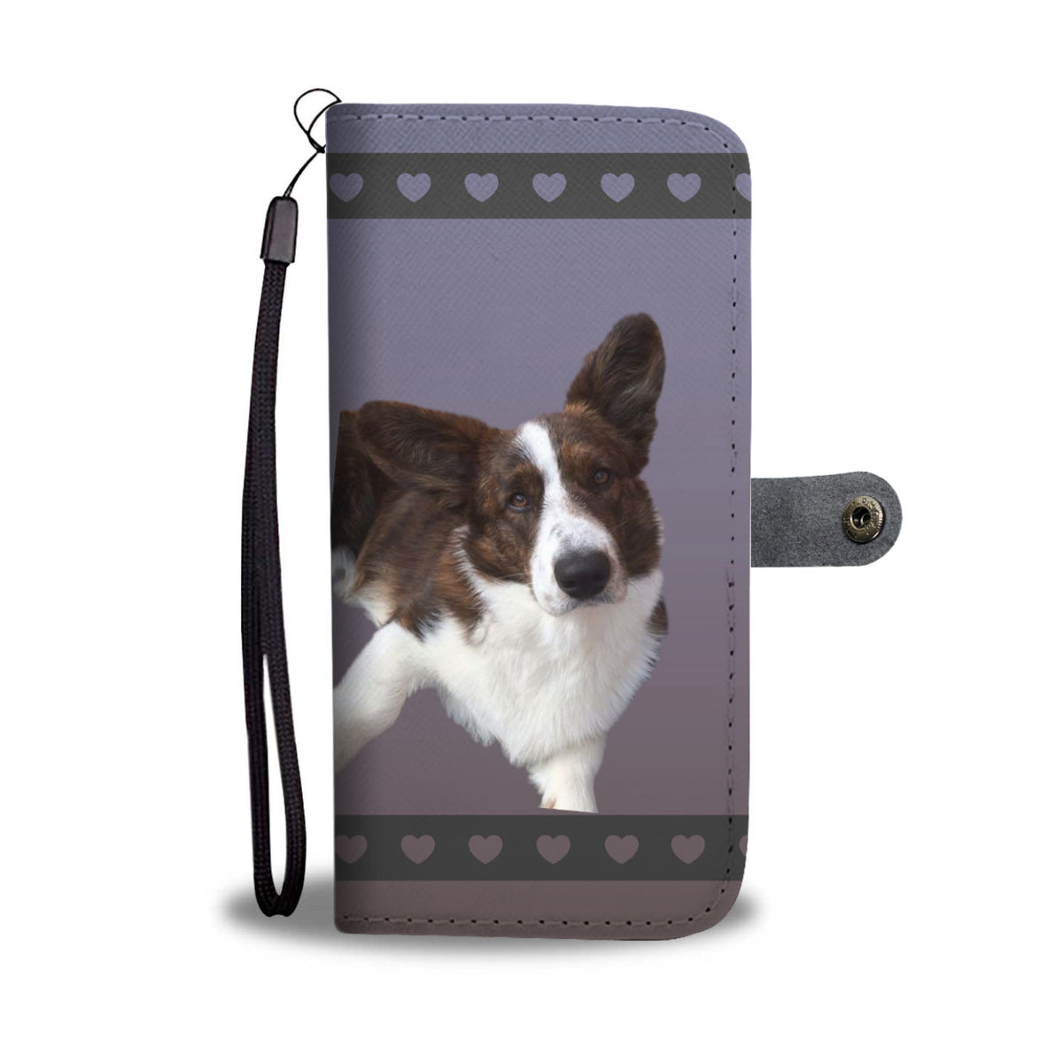 Corgi Phone Case Wallet - Cardigan