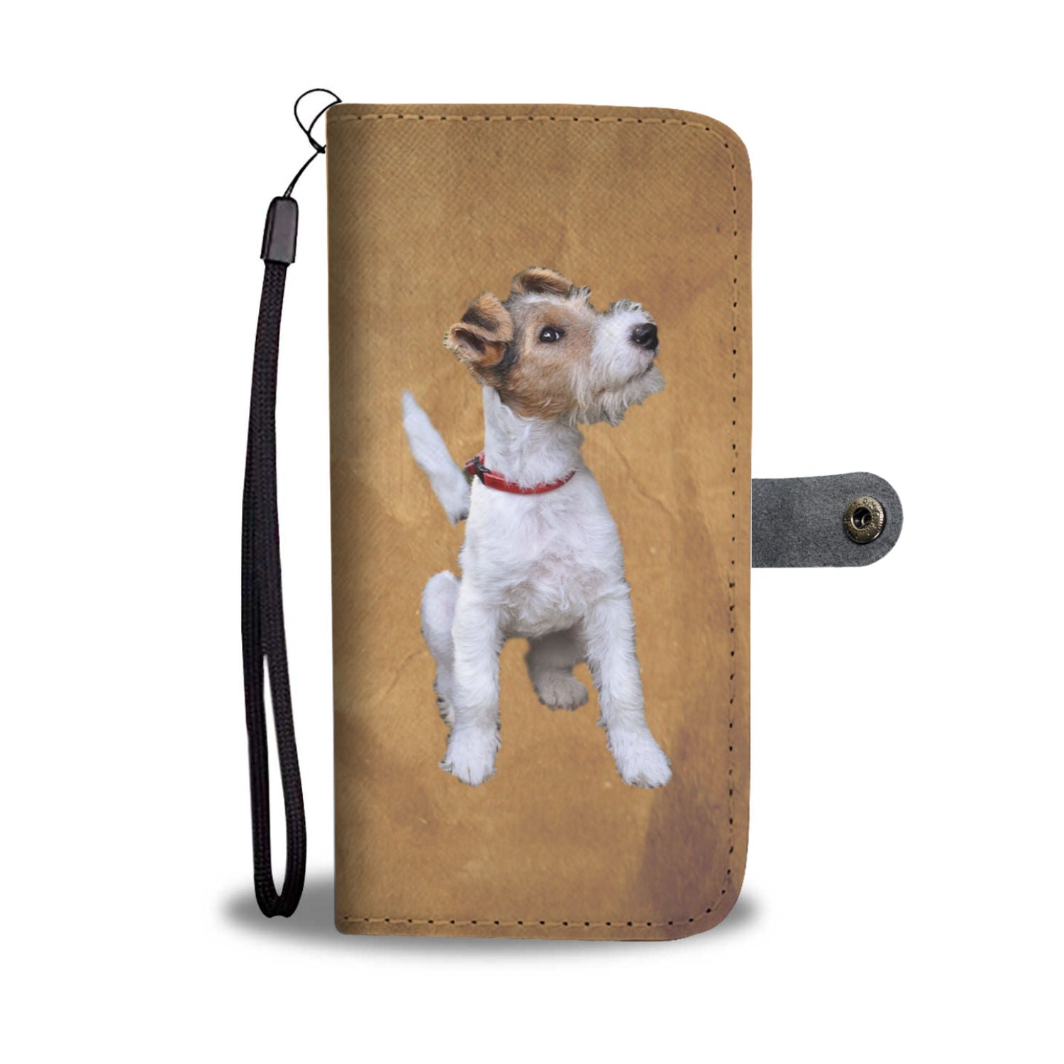 Wire Hair Fox Terrier Phone Case Wallet