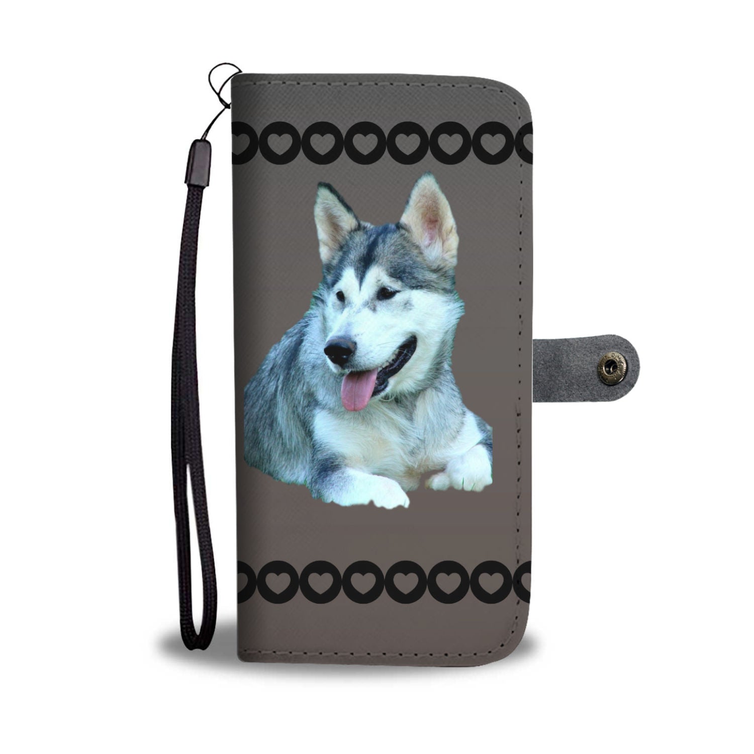 Alaskan Malamute Phone Case Wallet