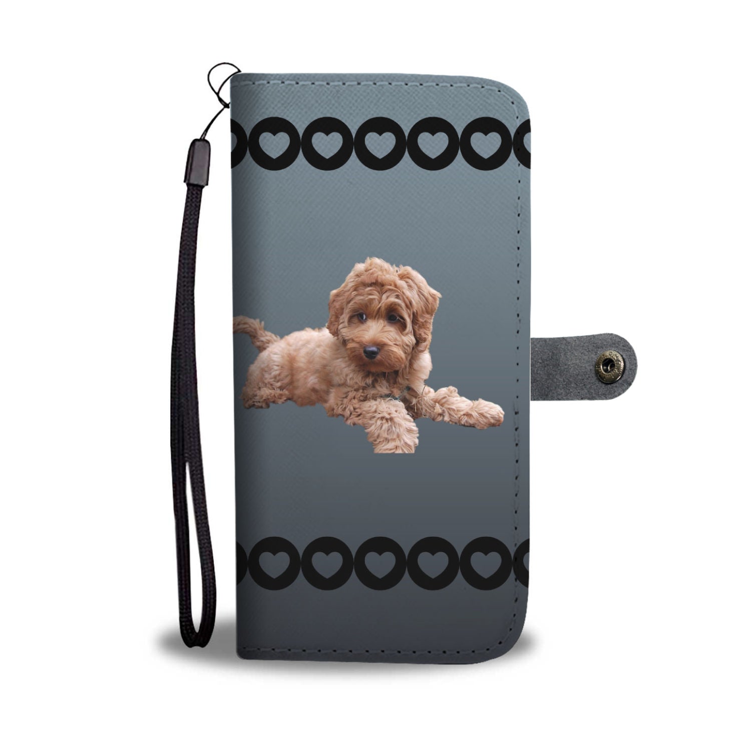 Labradoodle Phone Case Wallet