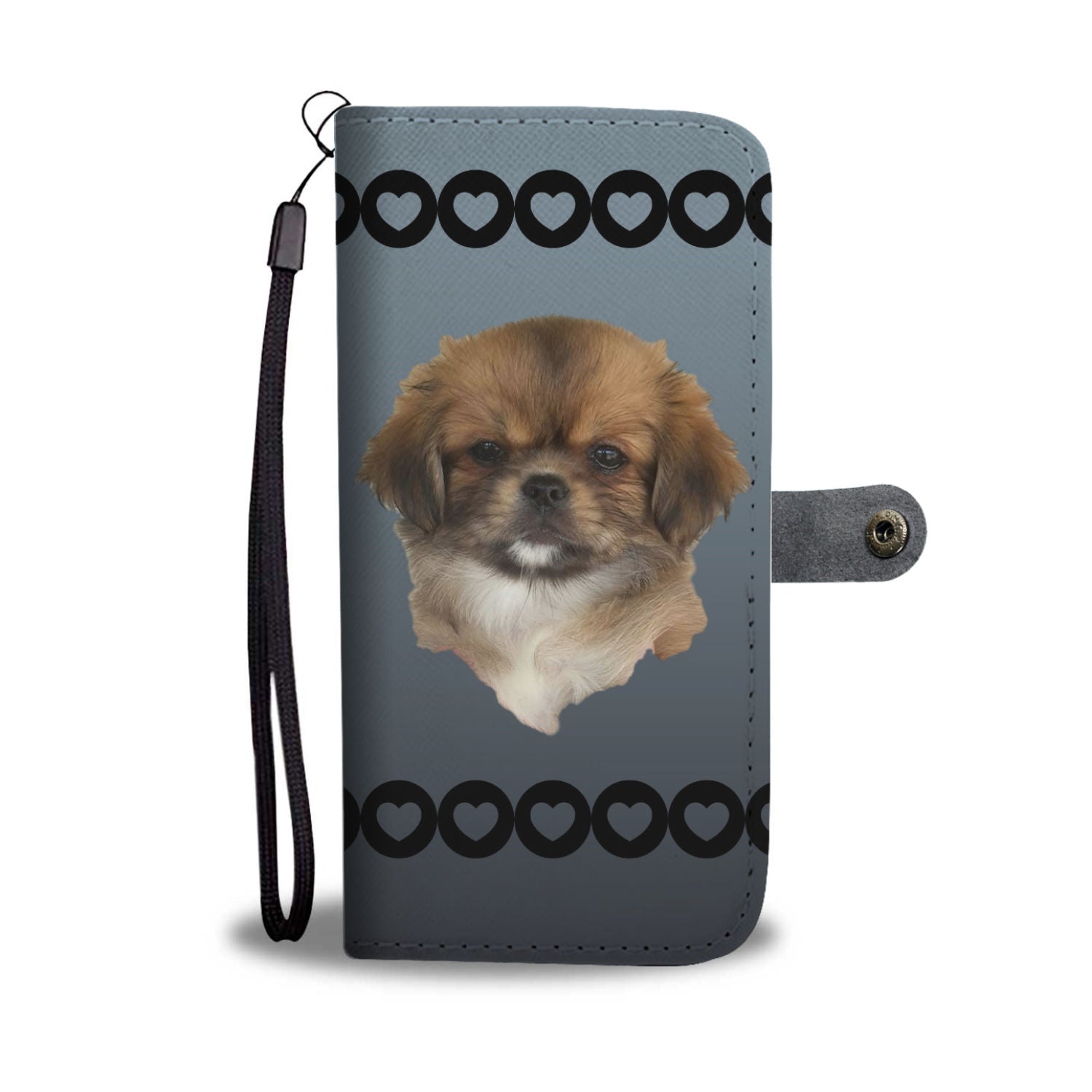 Tibetan Spaniel Puppy Phone Case Wallet