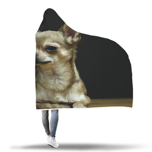Chihuahua Hooded Blanket
