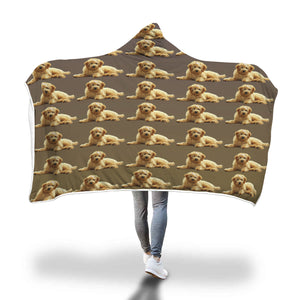 Goldendoodle Hooded Blanket