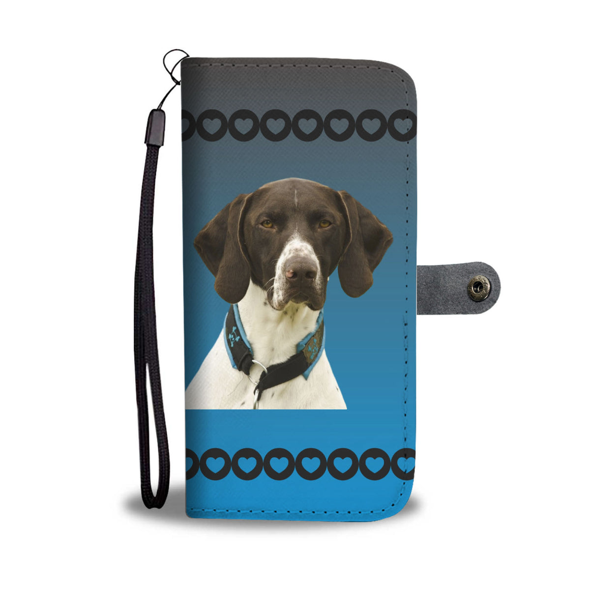 German Short Haired Pointer Phone Case Wallet