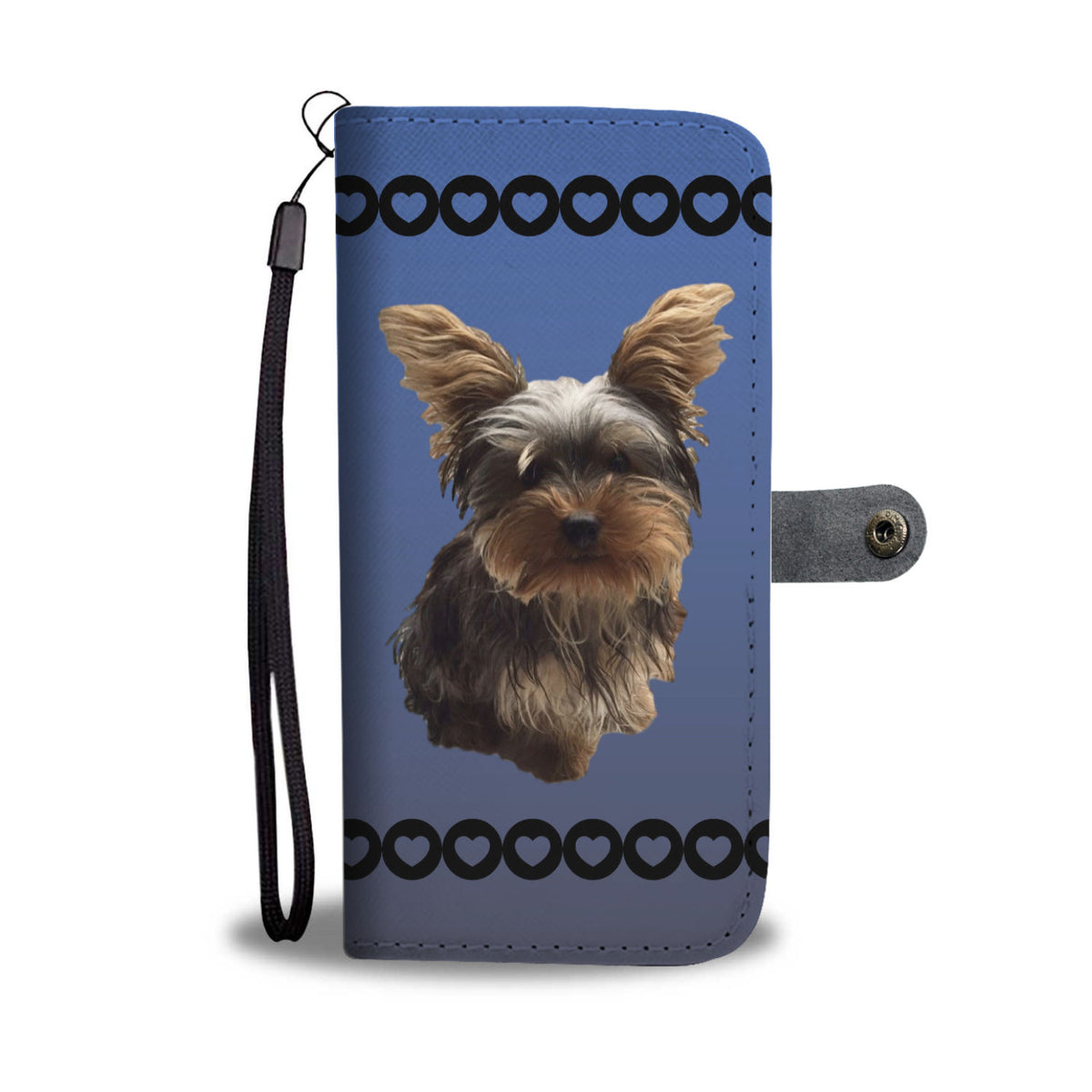 Yorkie Puppy Phone Case Wallet