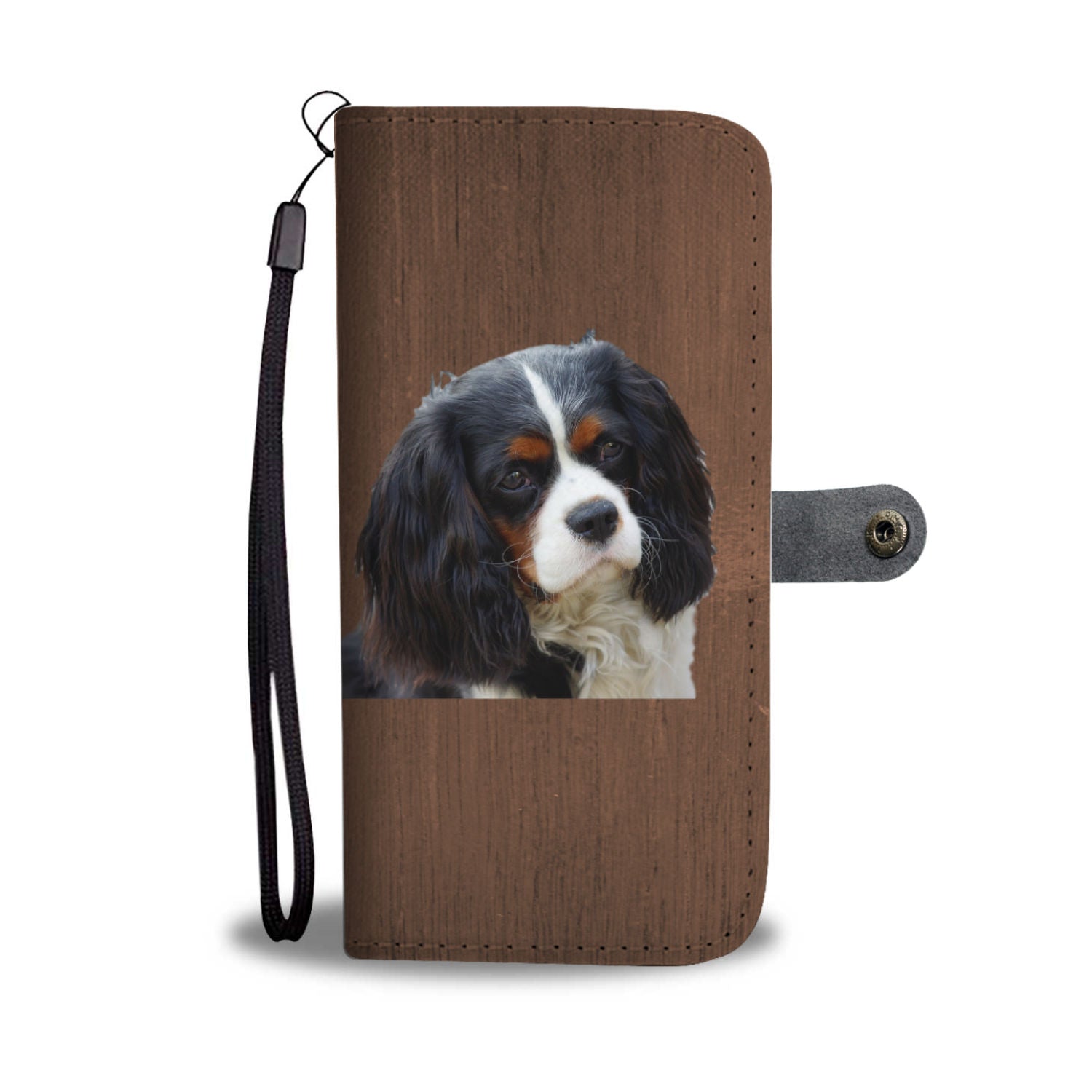 Cavalier King Charles Spaniel Tri Phone Case Wallet