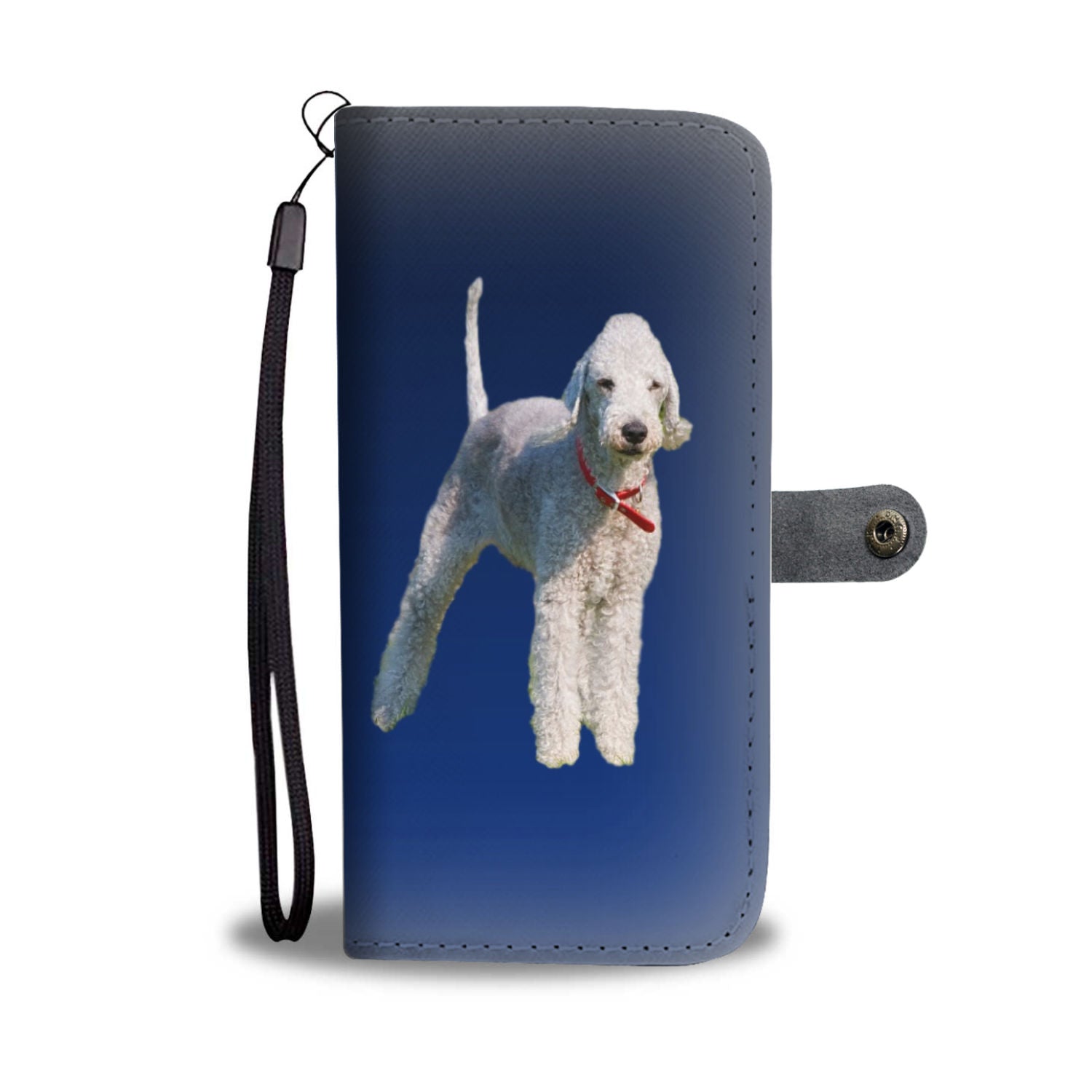 Bedlington Terrier Phone Case Wallet