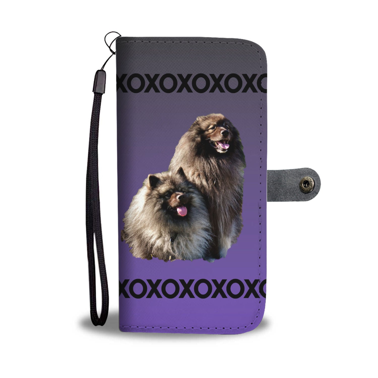 Keeshond Phone Case Wallet