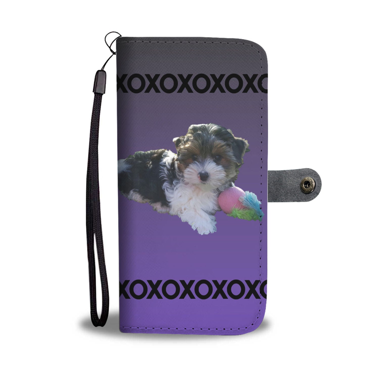 Biewer Terrier Phone Case Wallet