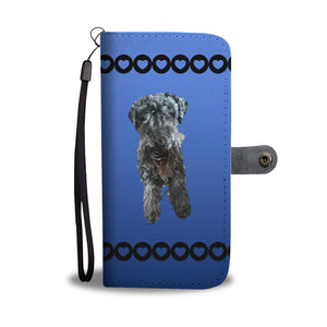 Kerry Blue Terrier Phone Case Wallet