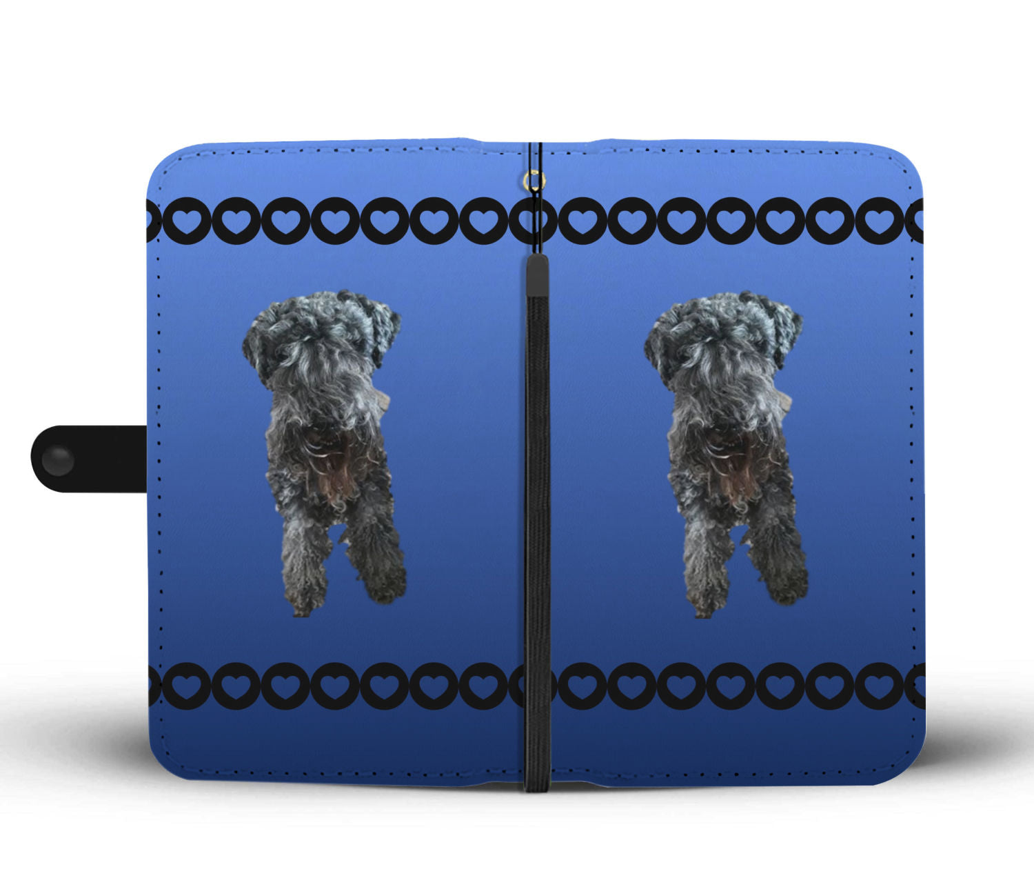Kerry Blue Terrier Phone Case Wallet