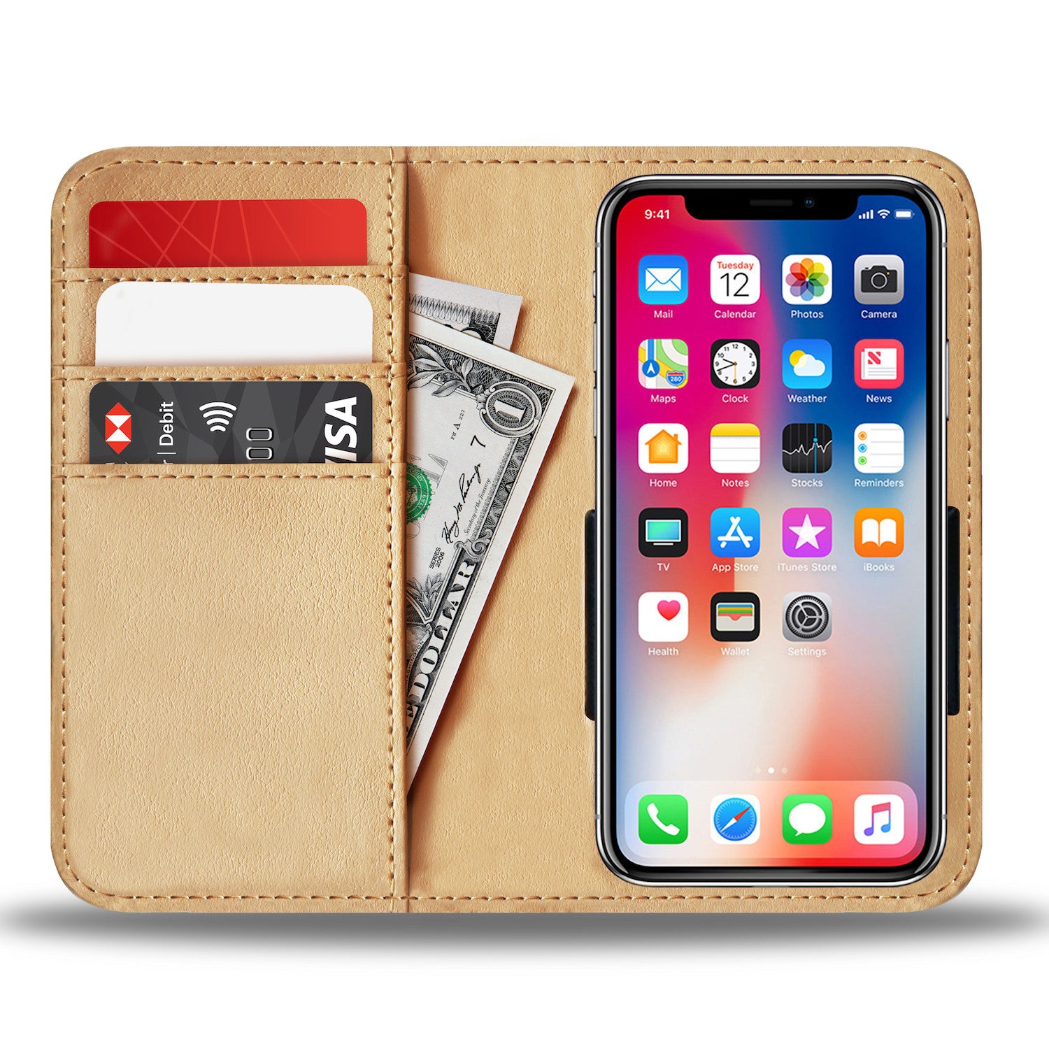 Briard Phone Case Wallet