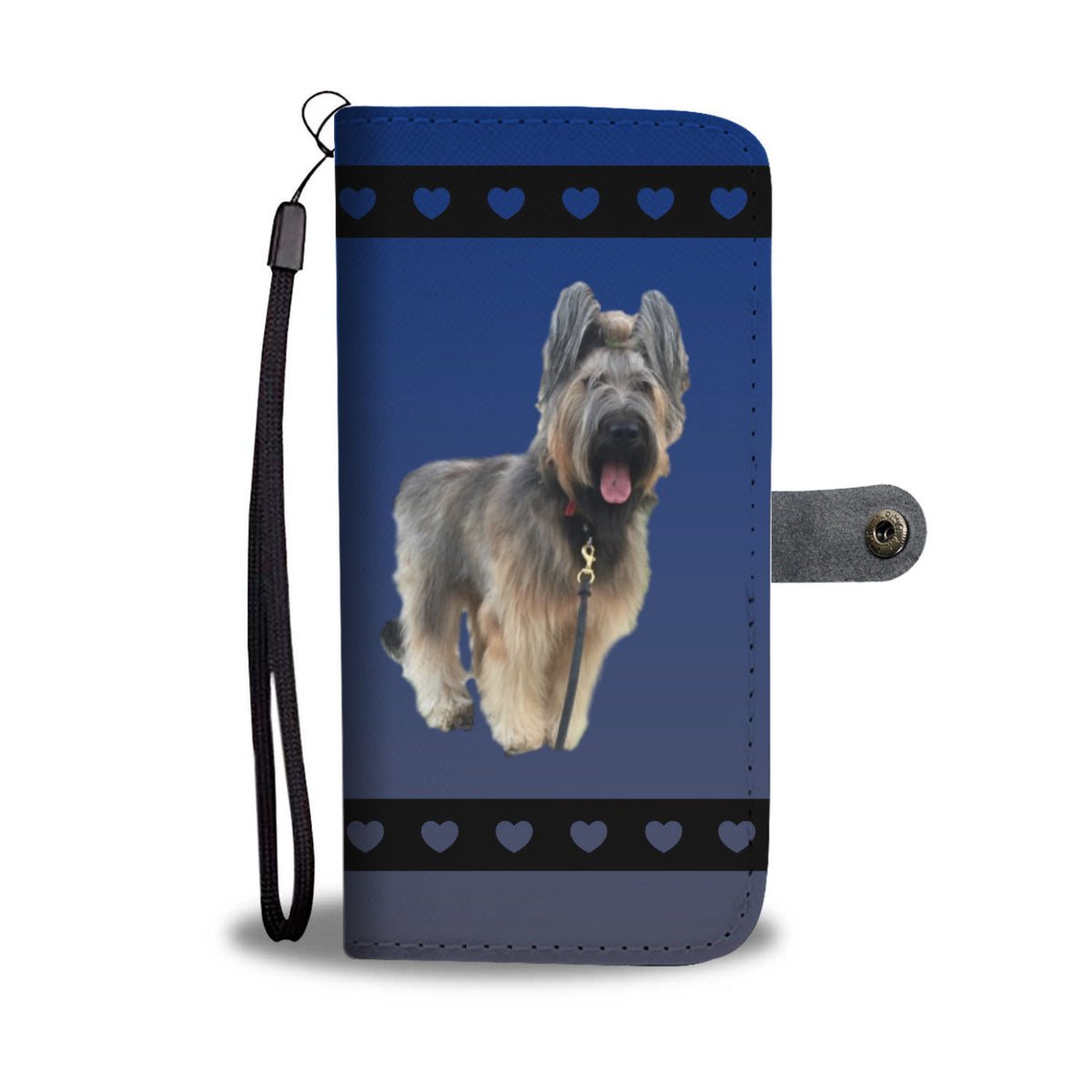 Briard Phone Case Wallet 2