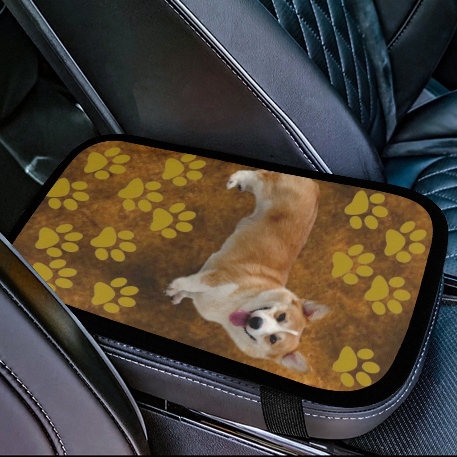 Corgi Car Console Cover