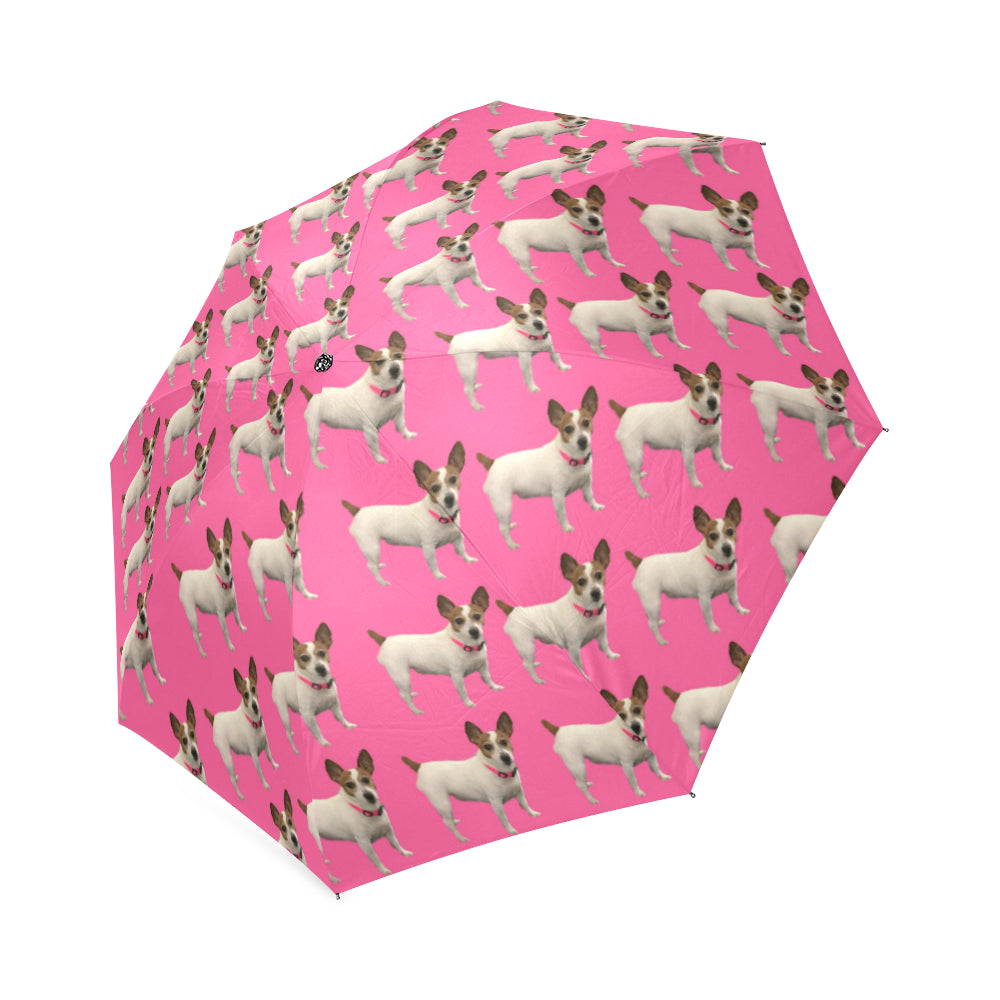 Jack Russell Umbrella - Pink