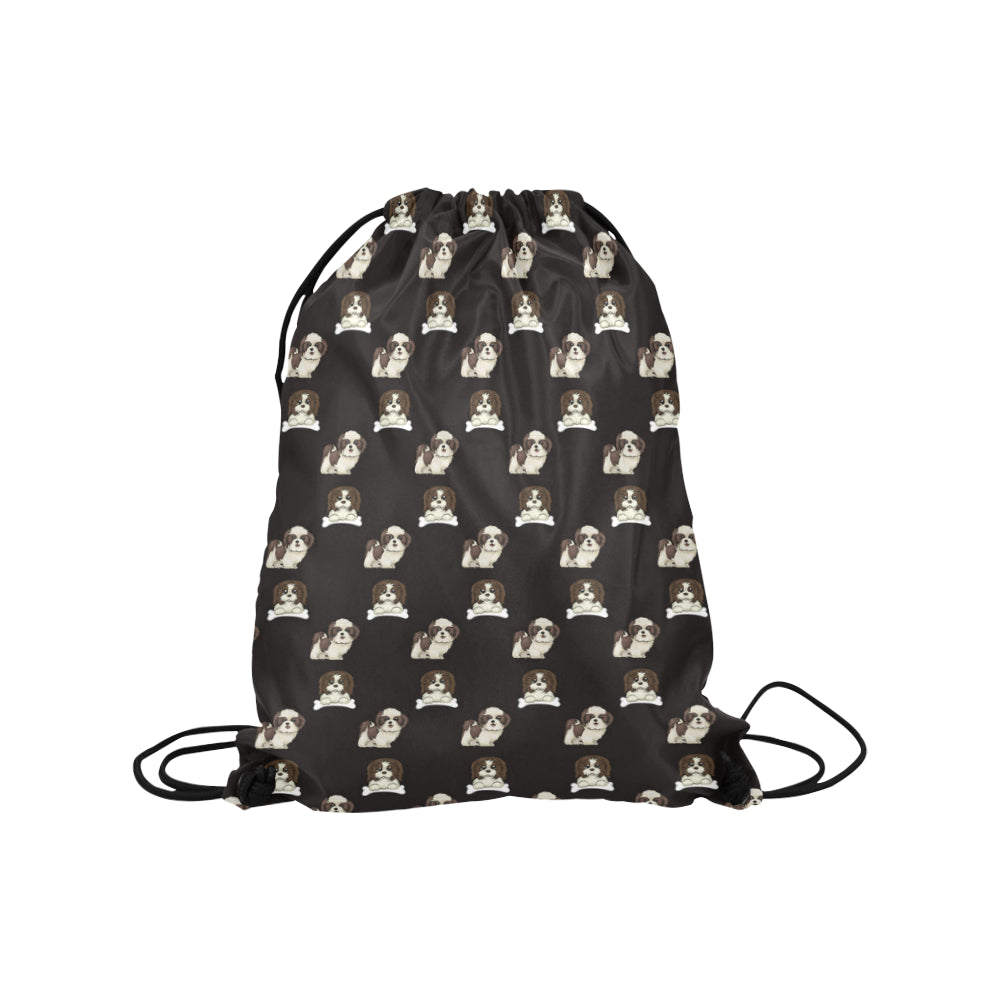 Shih Tzu Drawstring Bag