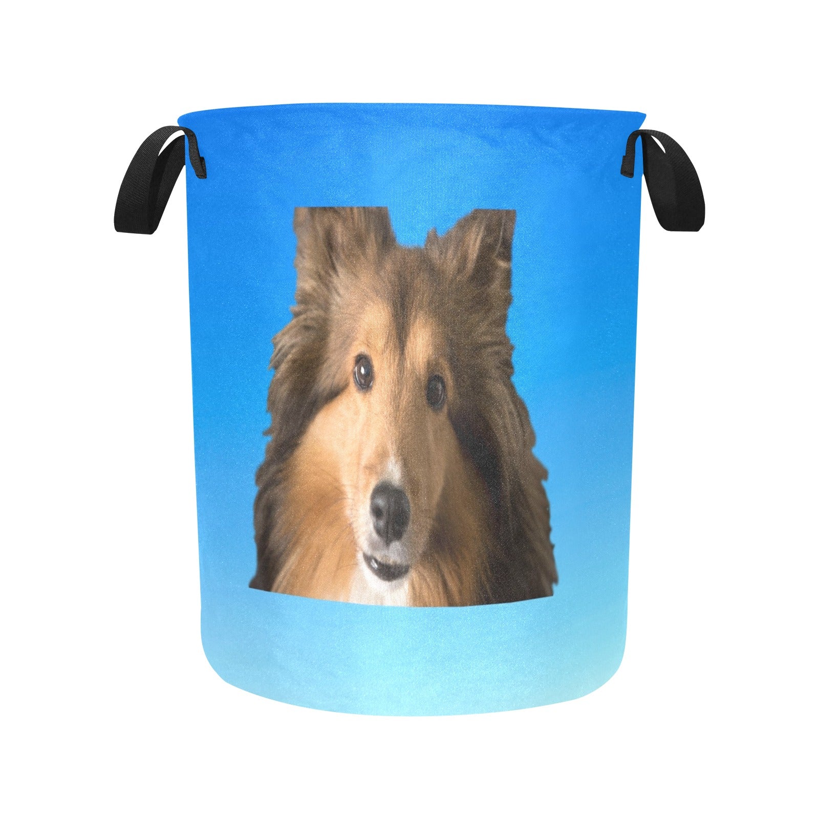 Sheltie Laundry Basket