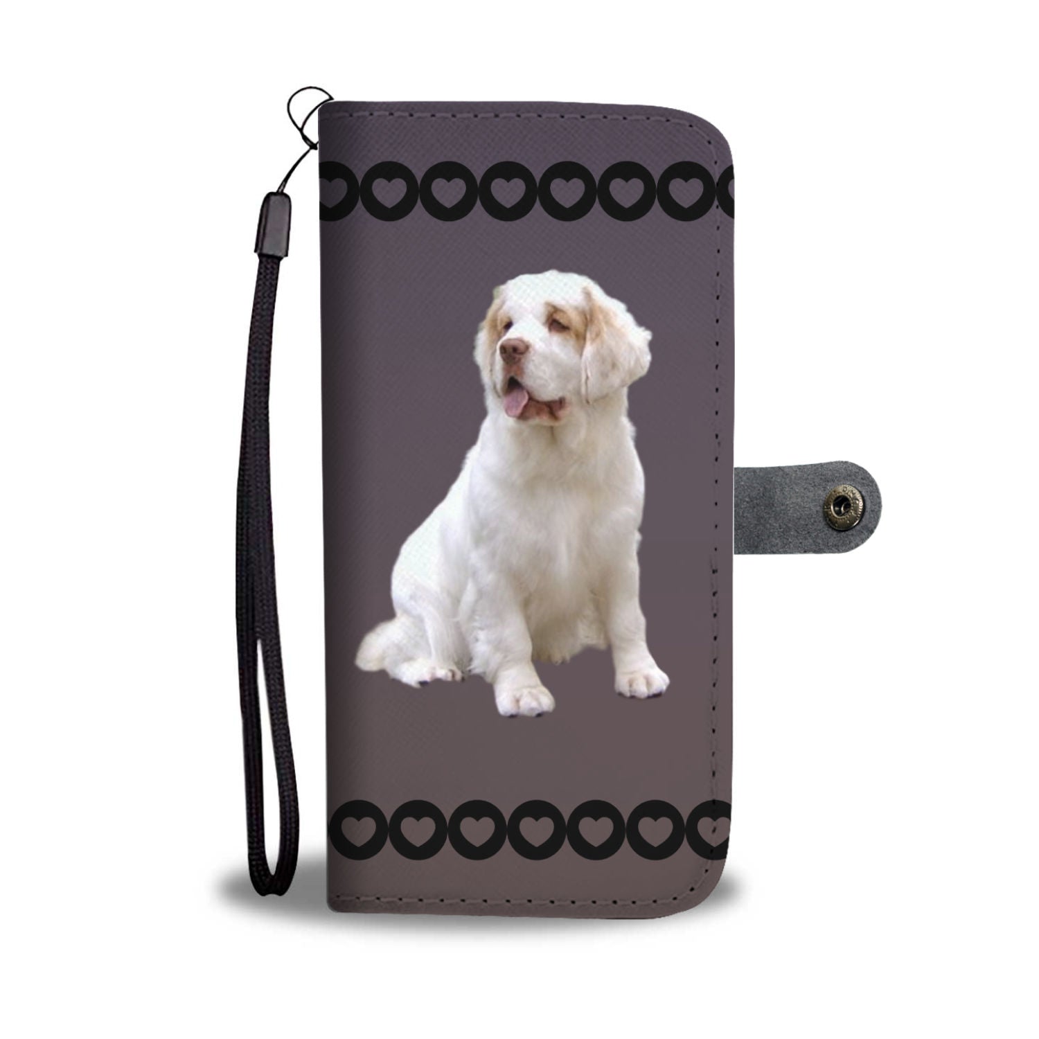 Clumber Spaniel Phone Case Wallet