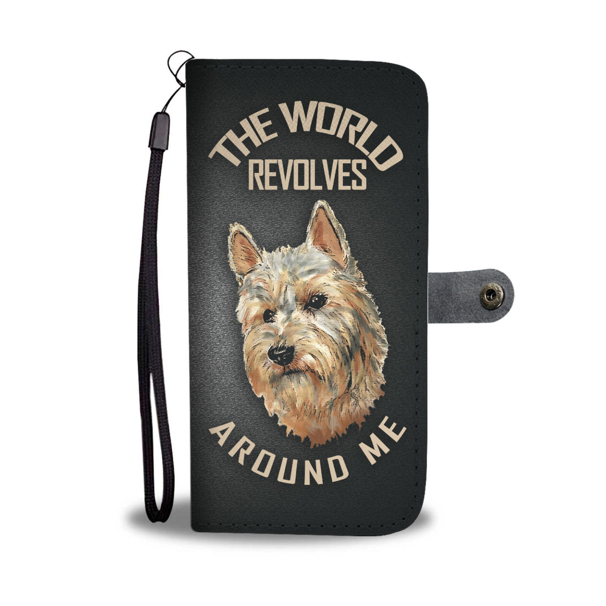 Yorkie World Phone Case Wallet