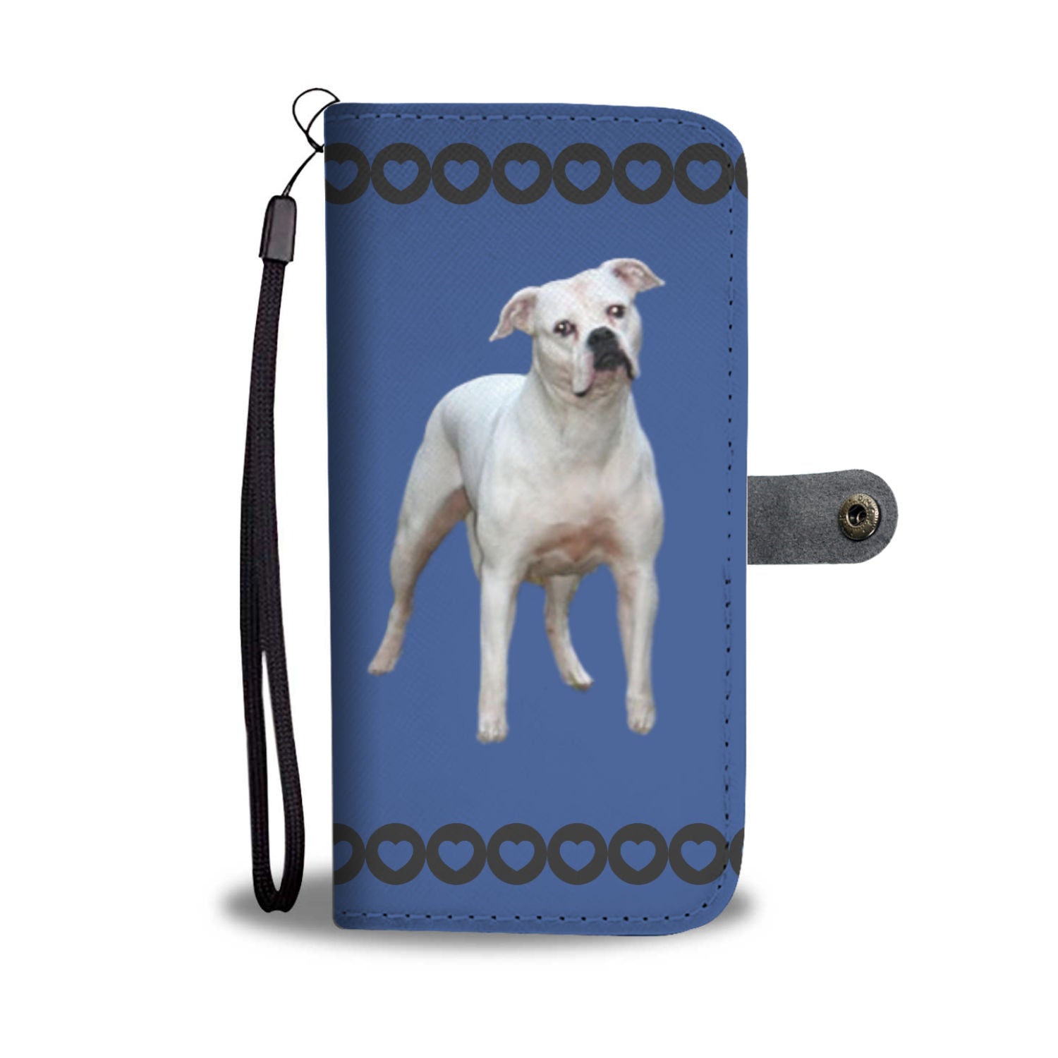 American Bulldog Phone Case Wallet