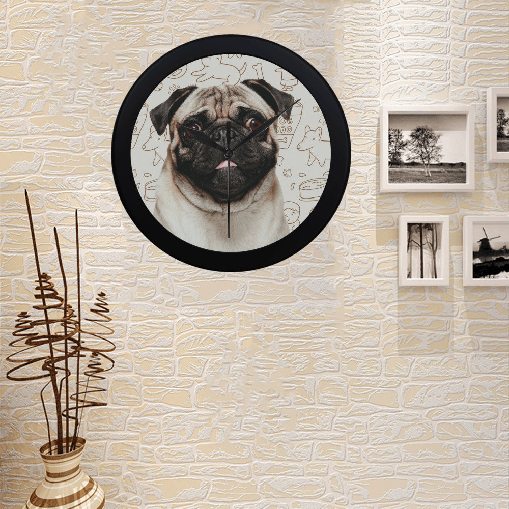 Pug Clock