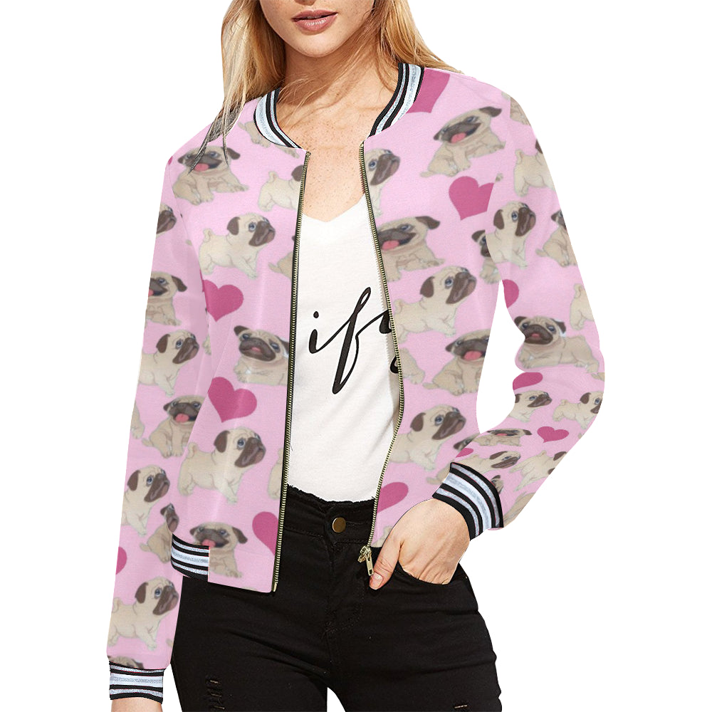 Pug &amp; Hearts Jacket