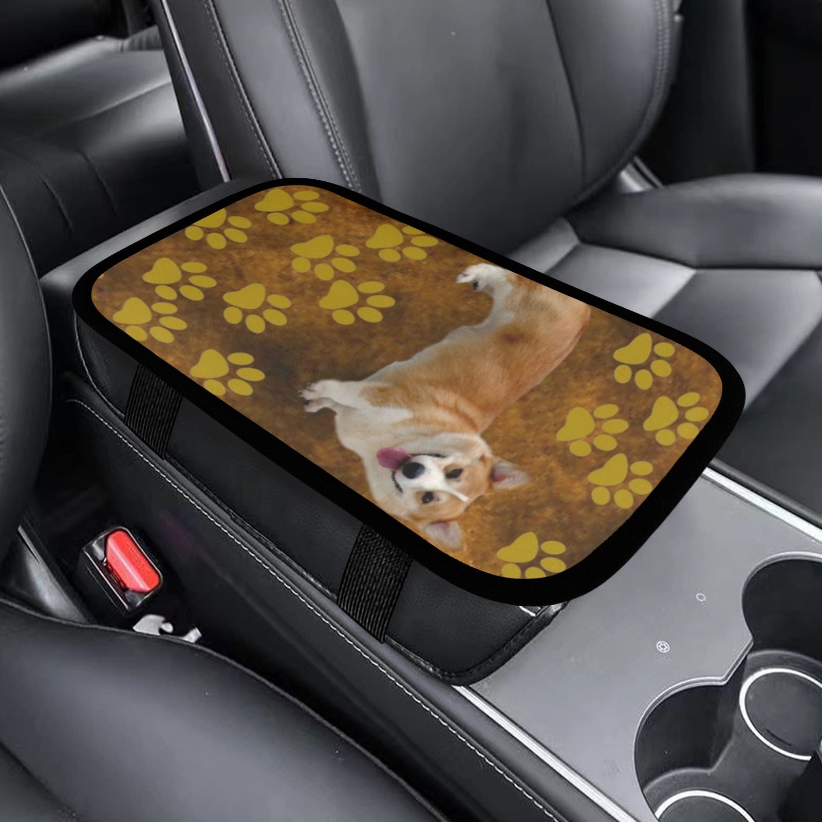 Corgi Car Console Cover