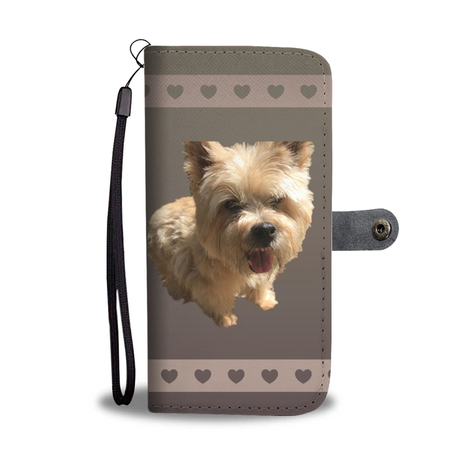 Norwich Terrier Phone Case Wallet