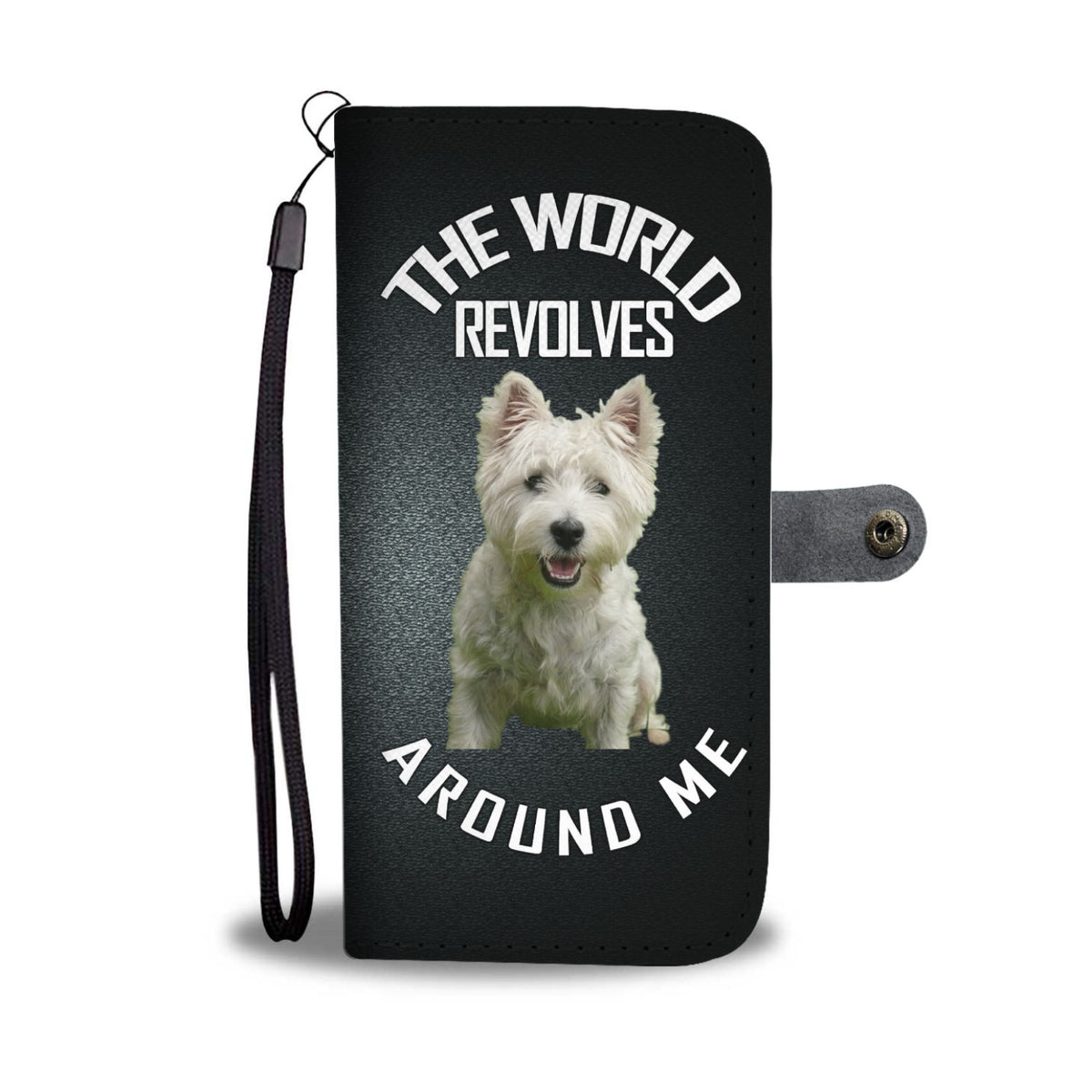 Westie World Phone Case Wallet