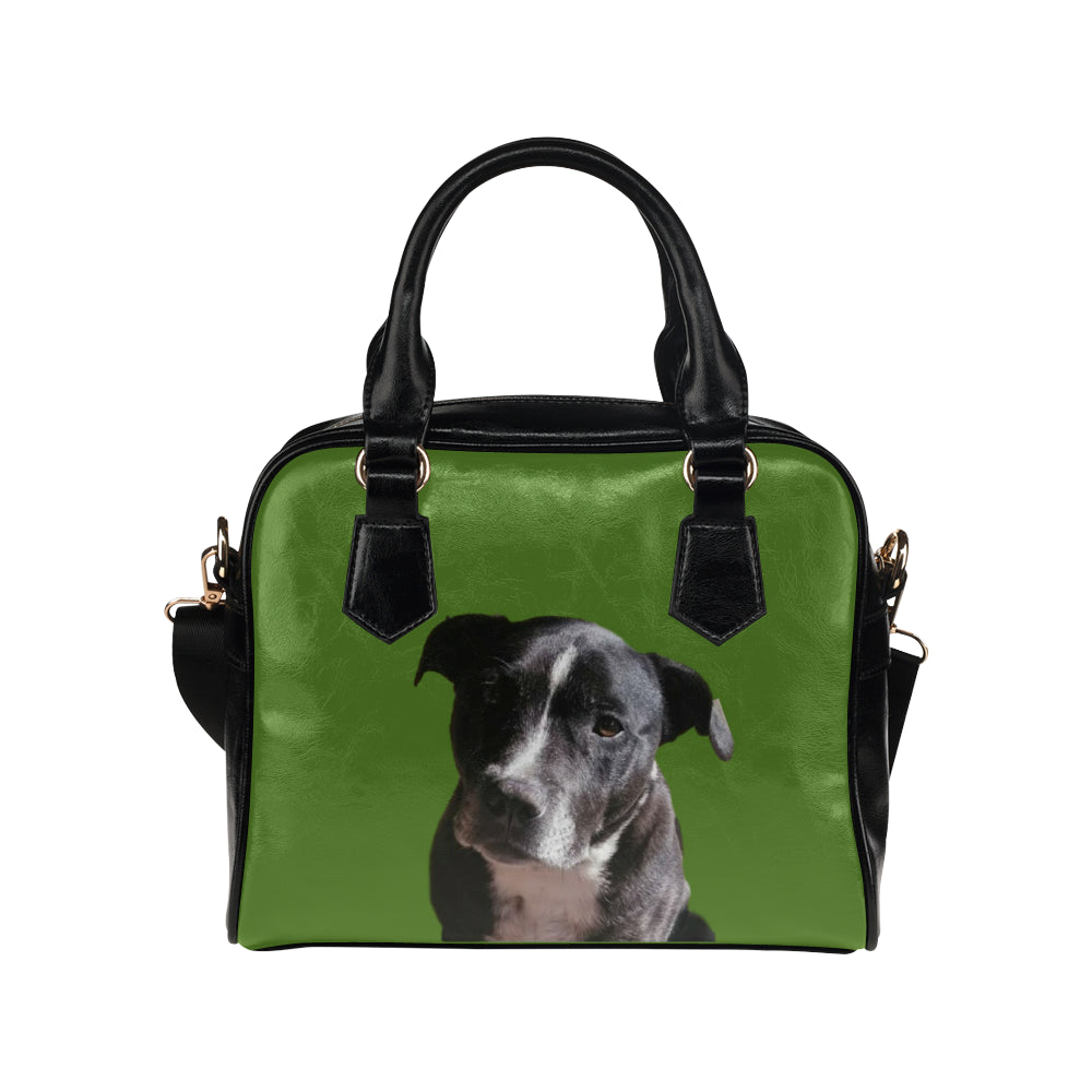 Eileen&#39;s Dog Shoulder Bag - Green