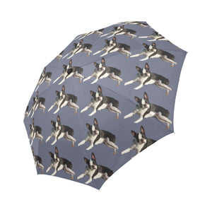 Boston Terrier Umbrella 2 Automatic