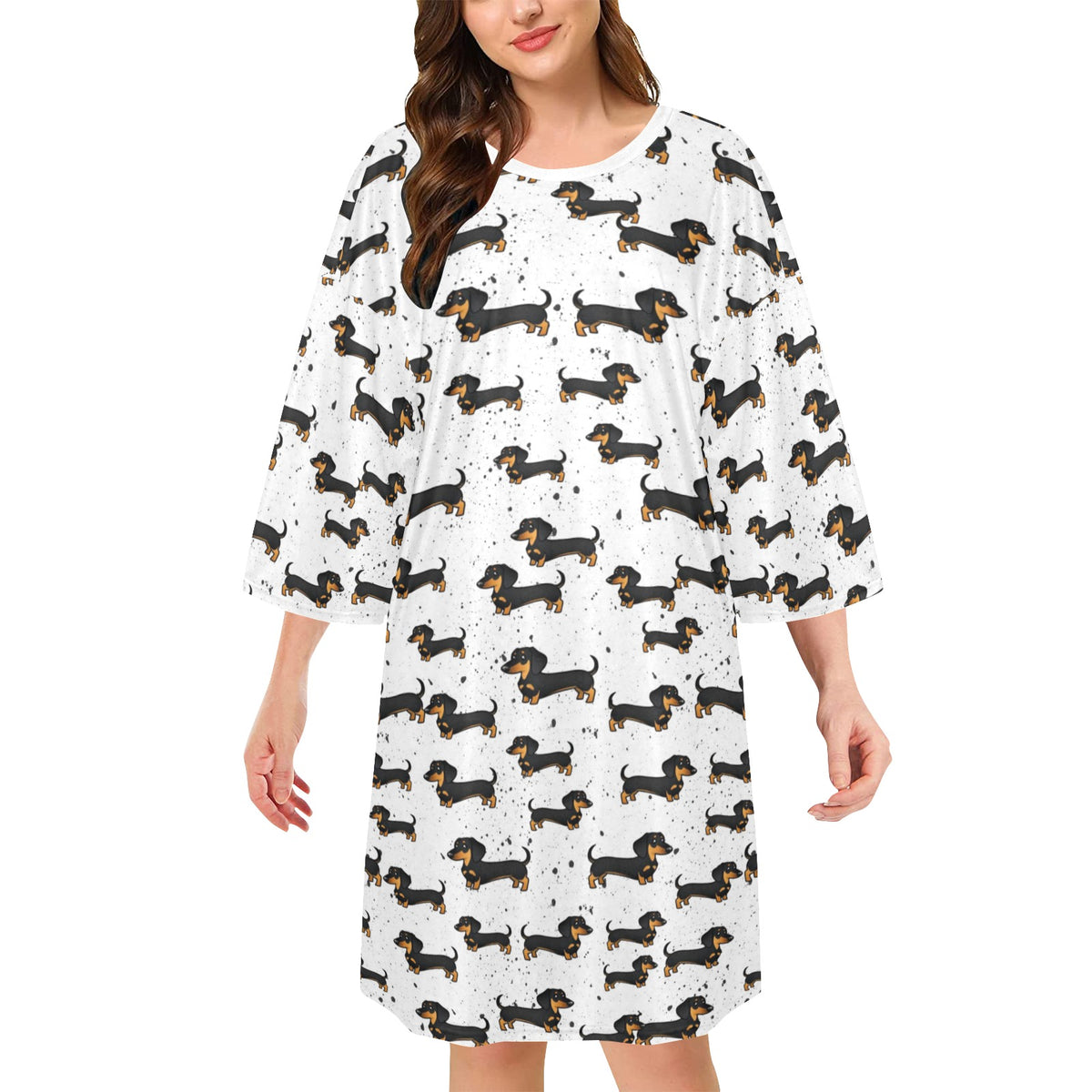 Dachshund Oversized Sleep Shirt