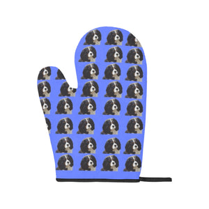 Cavalier King Charles Spaniel Oven Mitts & Pot Holders (4 Piece Set) - Tri