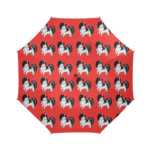 Japanese Chin Umbrella - Red