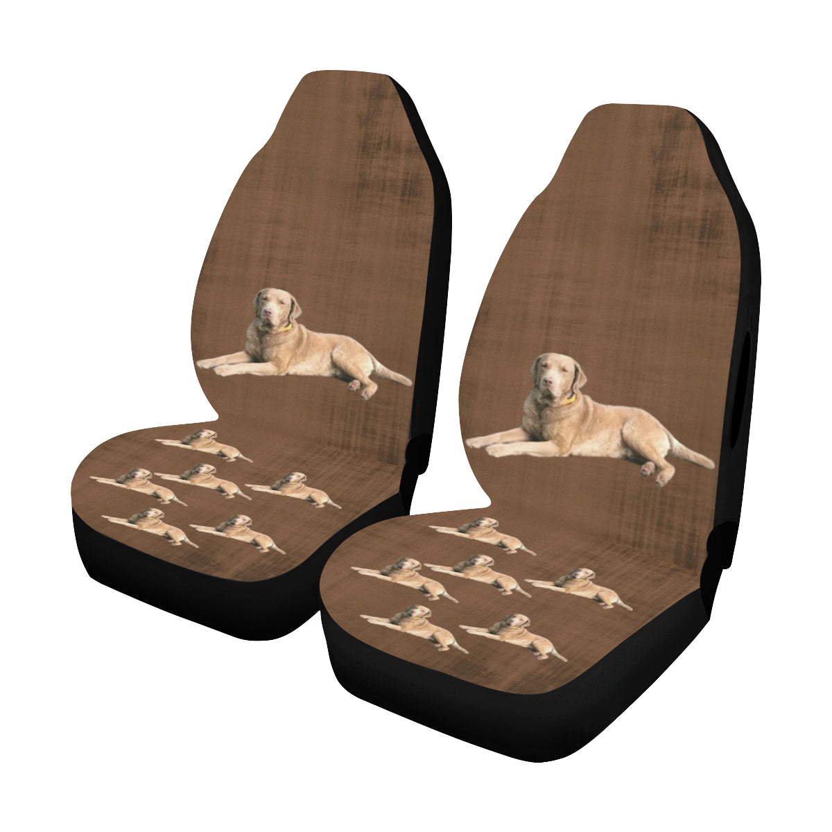 Chesapeake Bay Retriever Car Seat Covers (Set of 2)