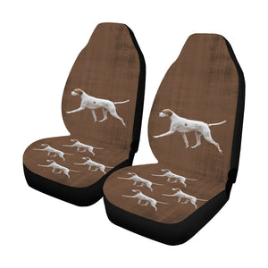 English Pointer Car Seat Covers (Set of 2)