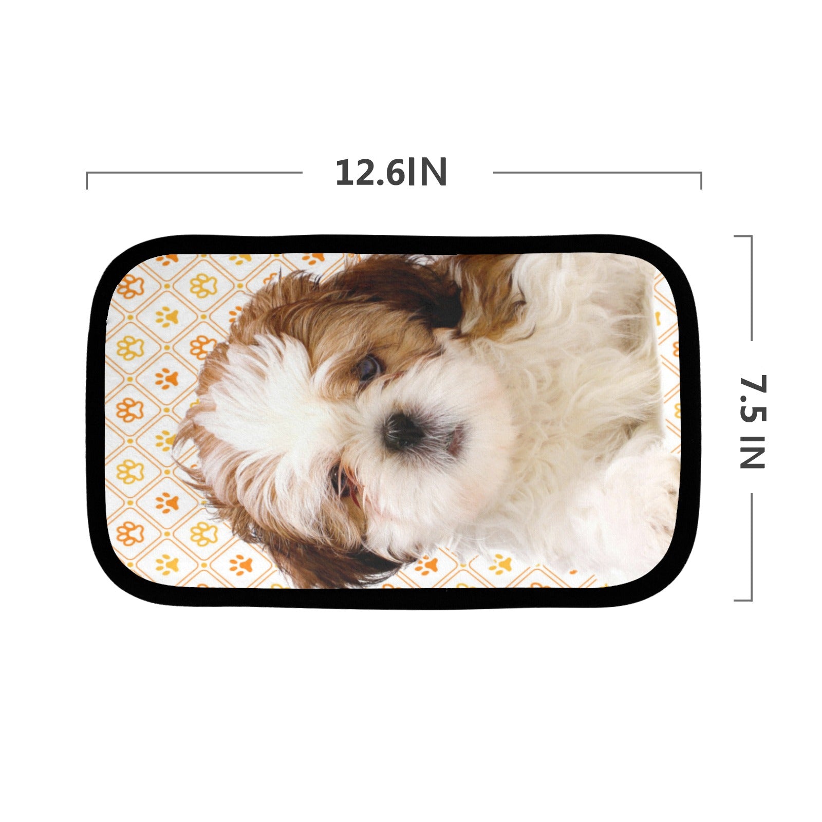 Shih Tzu Car Console Cover