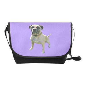 Nikki's Perro de Presa Messenger Bag - Purple