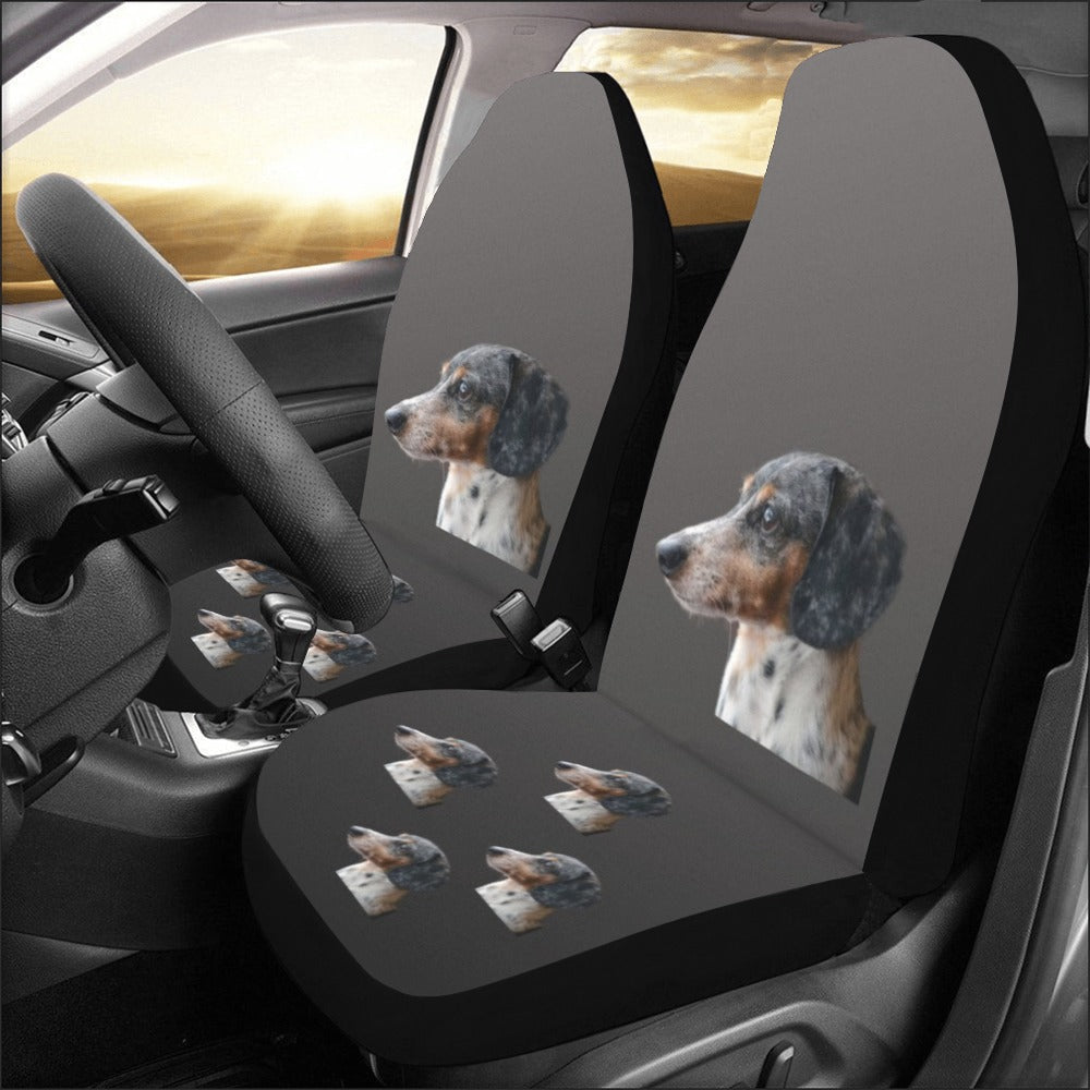 Dachshund Car Seat Covers (Set of 2) - Dapple