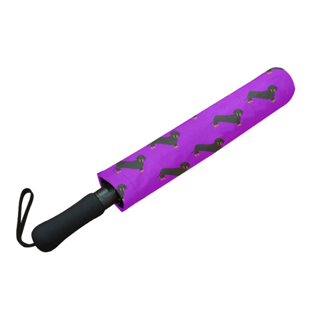 Dachshund Umbrella - Purple