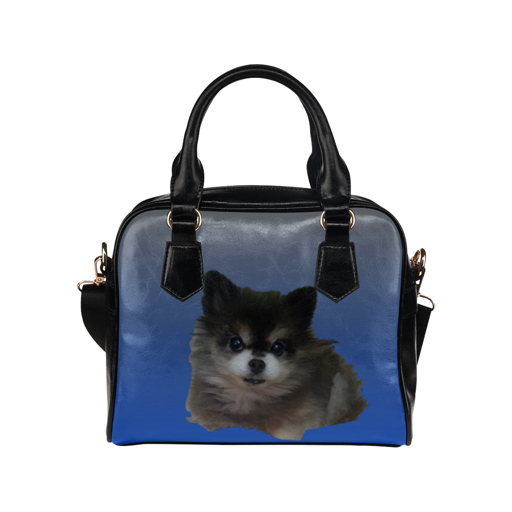 Toy Pomeranian Shoulder Bag - Hunter