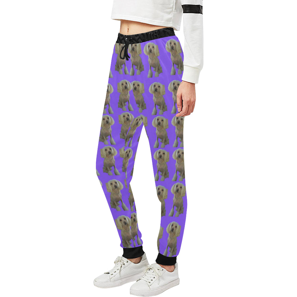 Chinese Crested Pants - Purple