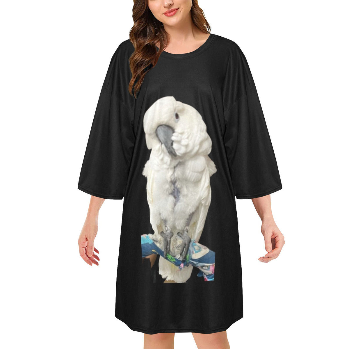 Cockatoo Oversized Sleep Shirt