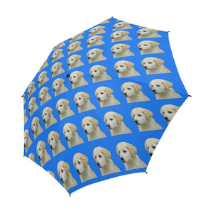 Maremma Umbrella - Blue Semi Automatic