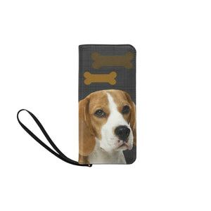 Beagle Clutch Wallet
