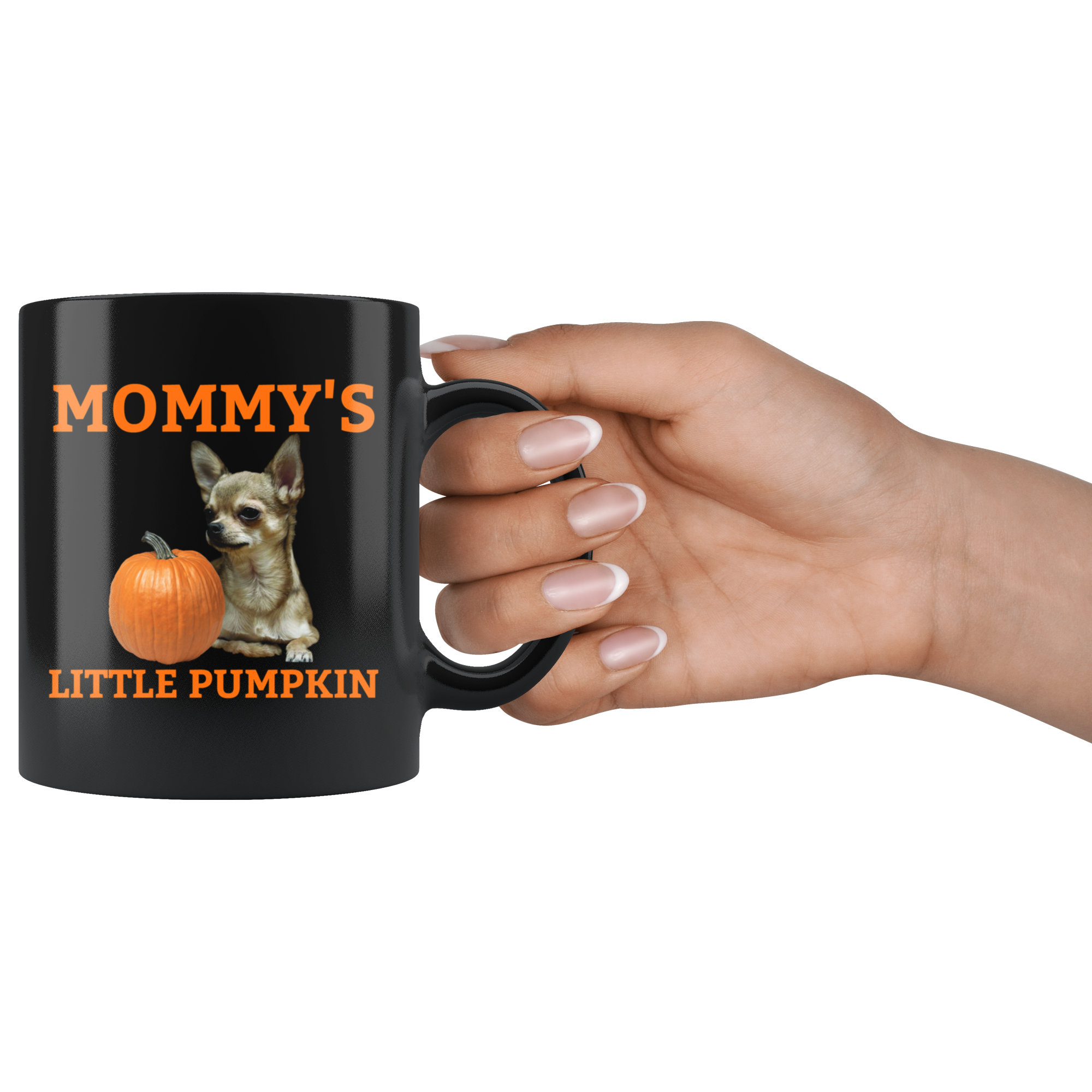 Mommy's Little Pumpkin Mug - Chihuahua