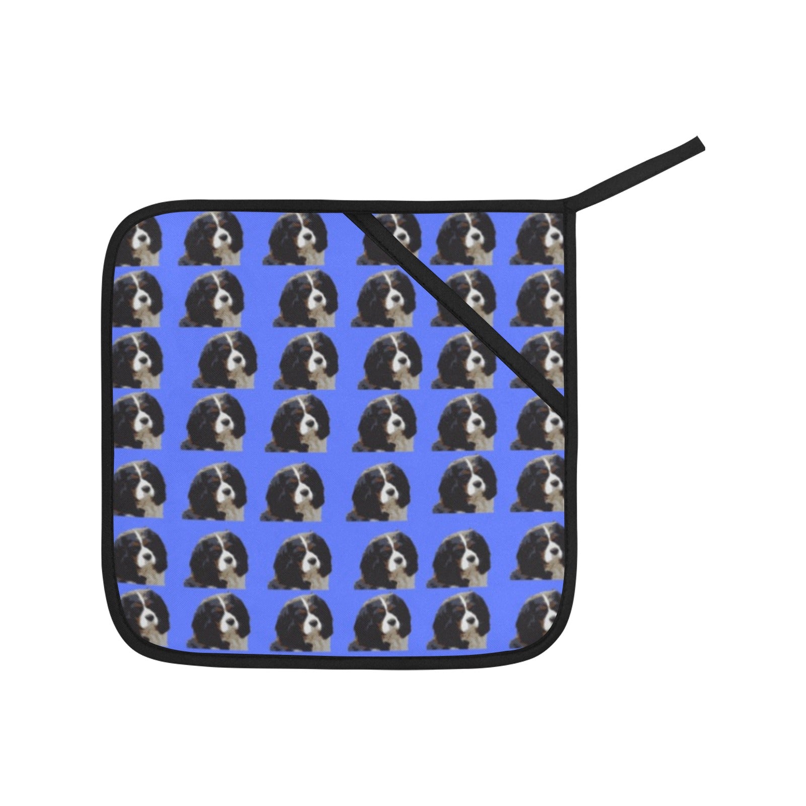 Cavalier King Charles Spaniel Oven Mitts & Pot Holders (4 Piece Set) - Tri