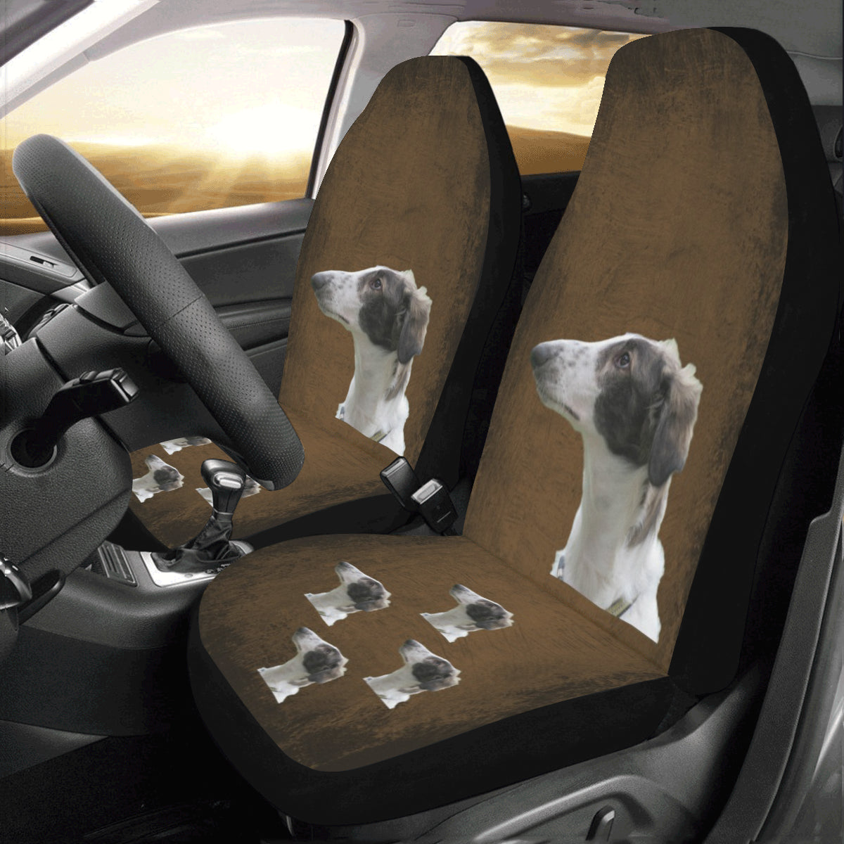 Borzoi Car Seat Covers (Set of 2)
