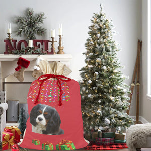 Tri Cavalier Holiday Drawstring Bag